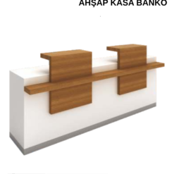 TEKSTİL BUJİTERİ MAĞAZA / RAFSTEEL RS5200KLR301 Ahşap Kasa Banko