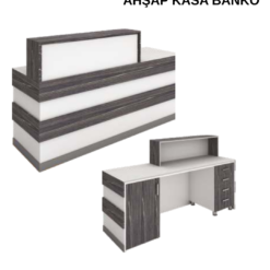 TEKSTİL BUJİTERİ MAĞAZA / RAFSTEEL RS5200KLR304 Ahşap Kasa Banko