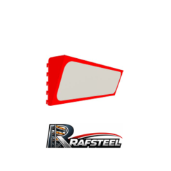 Ünite Eğimli Pleksi Şapka RAFSTEEL  RS4000MP013