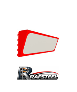 Ünite Eğimli Pleksi Şapka RAFSTEEL  RS4000MP013
