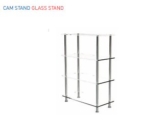TEKSTİL BUJİTERİ MAĞAZA / RAFSTEEL RS7001D273610 GLASS STAND - Cam Stand