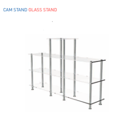 TEKSTİL BUJİTERİ MAĞAZA / RAFSTEEL RS6000CV12 Cam Stand