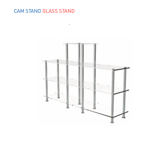 TEKSTİL BUJİTERİ MAĞAZA / RAFSTEEL RS7001D287910 GLASS STAND - Cam Stand 3 TEKSTİL BUJİTERİ MAĞAZA / RAFSTEEL RS7001D287910 GLASS STAND - Cam Stand