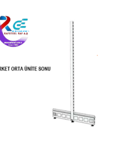 MARKET ÜNİTE / RAFSTEEL  RS4524D102 GONDOLA END LEG-Orta Çiftli Ünite Sonu