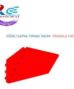 MARKET ÜNİTE / RAFSTEEL RS4520D112 TRIANGLE HAT SET - Eğimli Şapka Tırnak Takımı