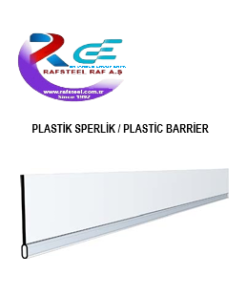 MARKET ÜNİTE / RAFSTEEL RS4517D128 PLASTİK RAF SİPERLİK PARÇASI