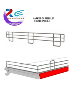 MARKET ÜNİTE / RAFSTEEL RS4516D126 FRONT BARRIER Ön Siperlik Parçası