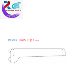 Yapı Market Hırdavat Ünitesi TABLA DESTEK / RAFSTEEL   RS4850YM02 Tabla Destek