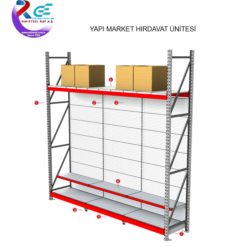 YAPI MARKET HIRDAVAT ÜNİTESİ / RAFSTEEL  RS4850 Yapı Market Ünitesİ Serisi
