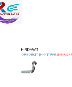 Yapı Market Hırdavat Ünitesi / RAFSTEEL RS5001D511 SEMİ RACK PIN LOCK -Emniyet Pimi
