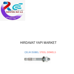 YAPI MARKET HIRDAVAT ÜNİTESİ PARÇASI  ÇELİK DÜBEL / RAFSTEEL   RS4850YM04