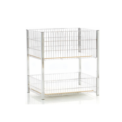 TEL SEPET ÇİFT KATLI PROFİL AYAK 30*30*1,50mm RS883TLS