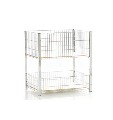 TEL SEPET ÇİFT KATLI PROFİL AYAK 30*30*1,50mm RS883TLS