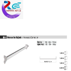 RAF PARÇASI AKSESUARI / RAFSTEEL RS8000AB1 Aksesuar Ara Bağlantı