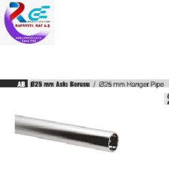 RAF PARÇASI AKSESUARI / RAFSTEEL RS8000AB01 Askı Borusu- Q25m