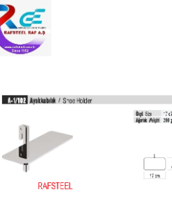 TEKSTİL BUJİTERİ MAĞAZA PARÇASI / RAFSTEEL RS8059-A1/102 Ayakkabılık Askı - SHOE HOLDER