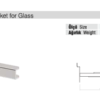 CAM RAF KOLU BRACKET FOR GLASS RS900RK22