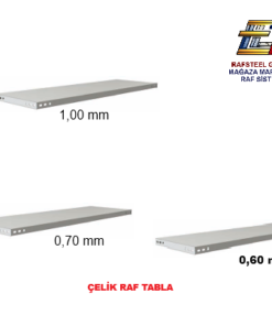 ÇELİK RAF TABLASI 0,70 mm RAFSTEEL RS869CR301