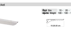RAF PARÇASI AKSESUARI / RAFSTEEL RS8000RK101  / Destek