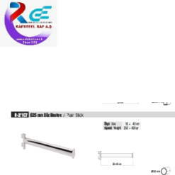RAF PARÇASI AKSESUARI / RAFSTEEL RS8000B2/107 Düz Baston Q25