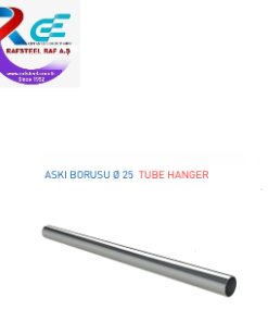 Tekstil Bujiteri Mağaza Dekorasyon Parçası  / RAFSTEEL RS8028D016 Askı Borusu  Q25