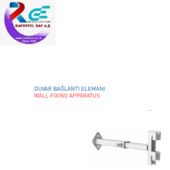 RAF PARÇASI AKSESUARI / RAFSTEEL RS8000D017 Duvar Bağlantı Elemanı