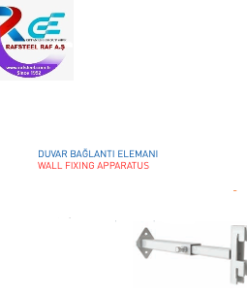 Tekstil Bujiteri Mağaza Dekorasyon  Parçası / RAFSTEEL RS8023-D017 Duvar Bağlantı Elemanı