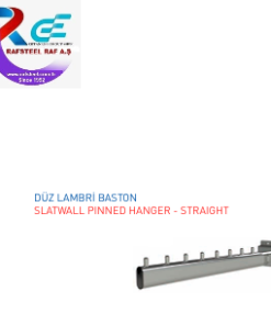 Tekstil Bujiteri Mağaza Dekorasyon Parçası  / RAFSTEEL  RS8021-D019 Düz Lambiri Baston