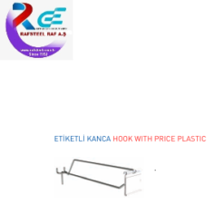 RAF PARÇASI AKSESUARI / RAFSTEEL RS8000D042 Etiketli Kanca