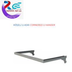 RAF PARÇASI AKSESUARI / RAFSTEEL  RS8000D014 Köşe U Askı
