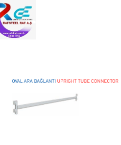 Tekstil Bujiteri Mağaza Dekorasyon Parçası  / RAFSTEEL RS8012-D005 Oval Ara Bağlantı