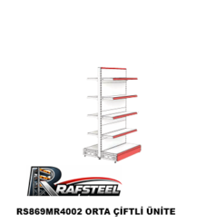 Orta Çiftli Ünite Raf Sistemi RAFSTEEL RS4000MR4002