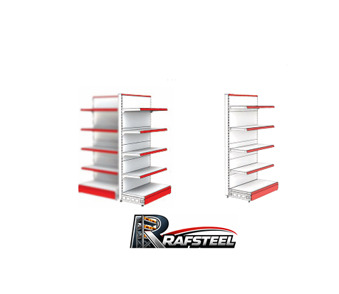 Gondol Başı Raf Sistemi. RAFSTEEL RS4000MR4003 3 Gondol Başı Raf Sistemi. RAFSTEEL RS4000MR4003