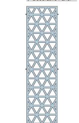 Tekstil Bujiteri Mağaza Dekorasyon  / RAFSTEEL RS8000CNC2 DECORATİVE PANEL Sac Panel Sistemi