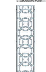Tekstil Bujiteri Mağaza Dekorasyon  / RAFSTEEL RS8000-CNC4 DECORATİVE PANEL Sac Panel Sistemi