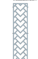 Tekstil Bujiteri Mağaza Dekorasyon / RAFSTEEL RS8000-CNC5 DECORATİVE PANEL Sac Panel Sistemi