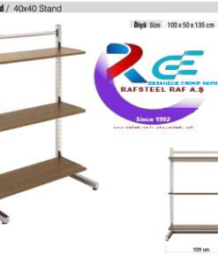 TEKSTİL BUJİTERİ MAĞAZA / RAFSTEEL RS8518-KLR164 Stand 40x40