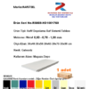 DEPO-TEKSTİL MAĞAZA / HAFİF DEPOLAMA RAF TABLASI 0,70 mm RS869-HD1001176 2 10 Urun Seri No RS869 HD1001760