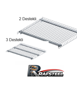 Ağır Depolama Üç Takviyeli Tel Raf Tabla RAFSTEEL RS2000HR027