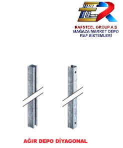 AĞIR DEPOLAMA ÜNİTESİ DİAGONAL  RAFSTEEL RS869HR25