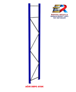 AĞIR DEPOLAMA ÜNİTESİ DİKEY AYAK 85X80X2,00 mm RAFSTEEL RS869HR85