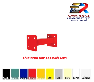 AĞIR DEPOLAMA ÜNİTESİ DÜZ ARA BAĞLANTI RAFSTEEL RS86HR22 3 AĞIR DEPOLAMA ÜNİTESİ DÜZ ARA BAĞLANTI RAFSTEEL RS86HR22