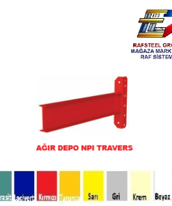 AĞIR DEPOLAMA ÜNİTESİ NPI YATAY TRAVERS RAFSTEEL RS869HR6