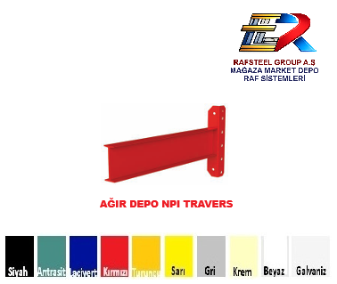 AĞIR DEPOLAMA ÜNİTESİ NPI YATAY TRAVERS RAFSTEEL RS869HR6 3 AĞIR DEPOLAMA ÜNİTESİ NPI YATAY TRAVERS RAFSTEEL RS869HR6