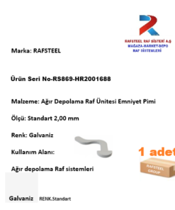 AĞIR DEPOLAMA ÜNİTESİ EMNİYET PİMİ  RS869-HR2001688