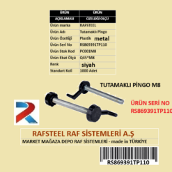 PLASTİK TUTAMAKLI PİNGO SIKMA RS869391TP110