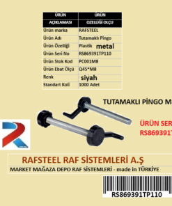 PLASTİK TUTAMAKLI PİNGO SIKMA RS869391TP110