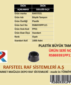 PLASTİK BÜYÜK TAMPON RS869391PP115