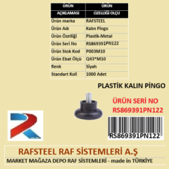 PLASTİK KALIN PİNGO RAFSTEEL RS869391PN122