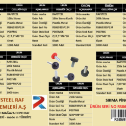 PLASTİK SIKMA PİNGO RAFSTEEL RS869391SP134